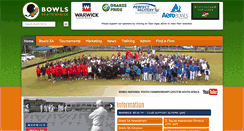Desktop Screenshot of bowlssa.co.za